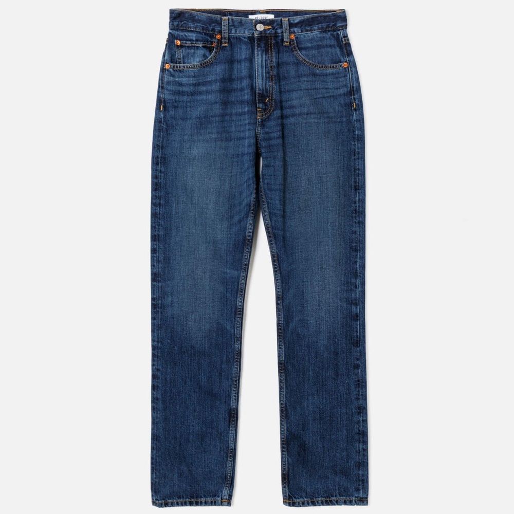 Classic Blue Denim Jeans - The Blondie
